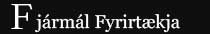 Fjármál fyrirtækja